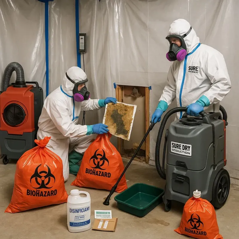 Contaminated Water Handling Protocols process in Rowlett, TX